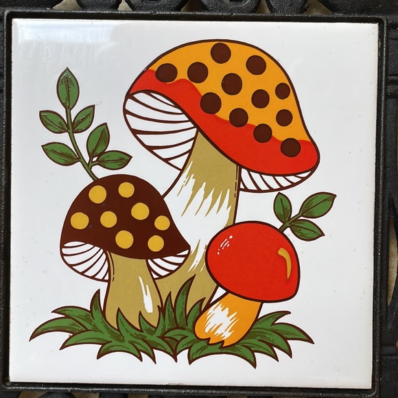 Sears Roebuck merry mushroom trivet - Picture 4 of 4